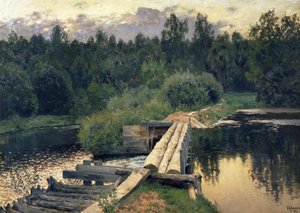 Al poco profondo da Isaak Ilyich Levitan
